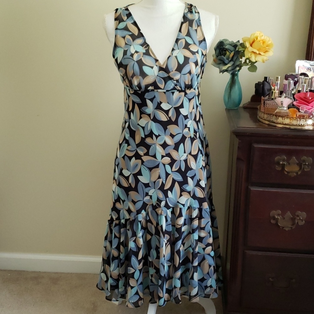 ann taylor loft summer dresses NWT Leaf Knit Maxi Beach Long Relax Black Dress – JNL Trading LOFT | Dresses | Ann